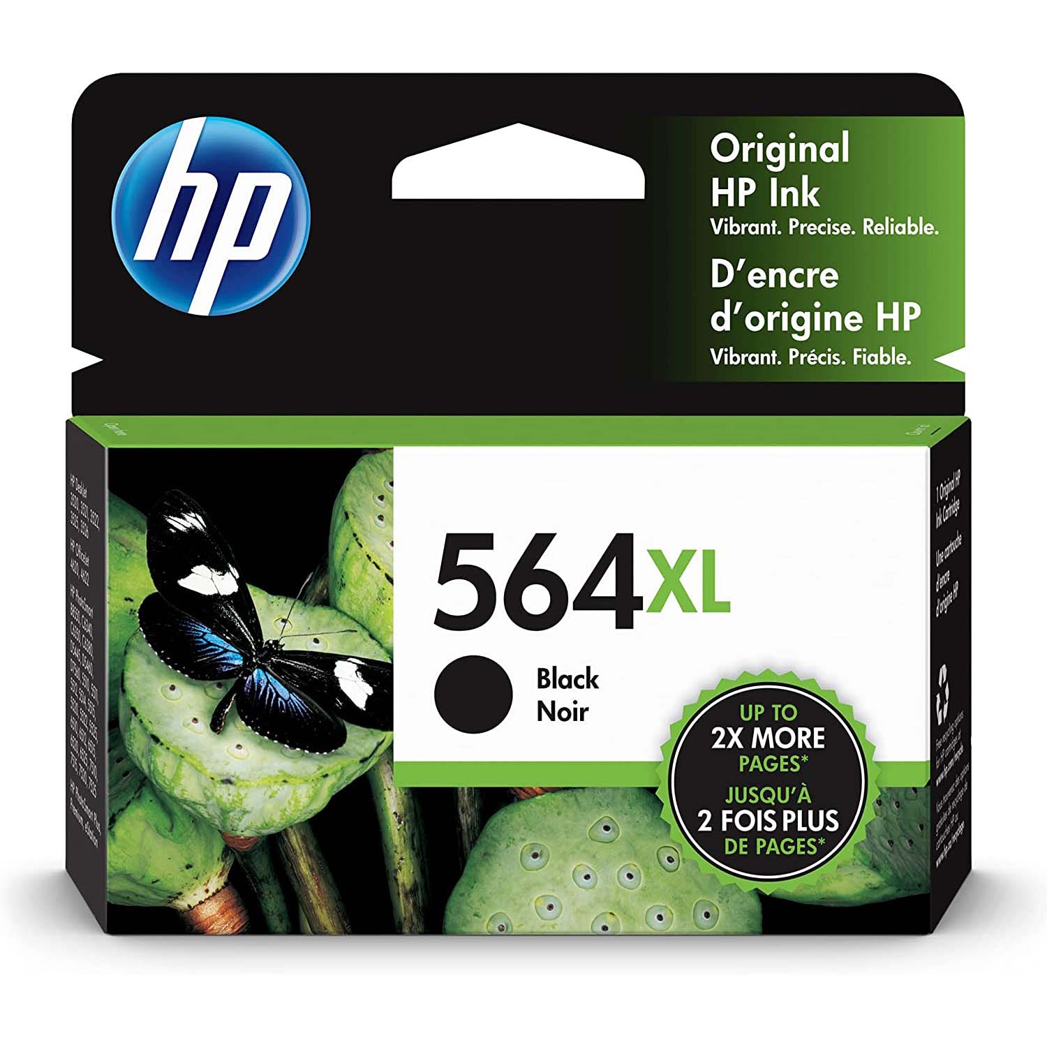 Original 564XL Black High-yield Ink